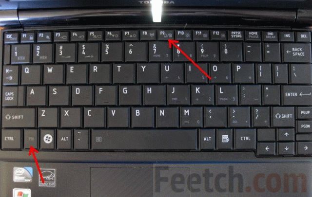 Отключение тачпада с клавиатуры ноутбука