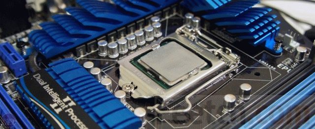 Процессор Intel в материнской плате
